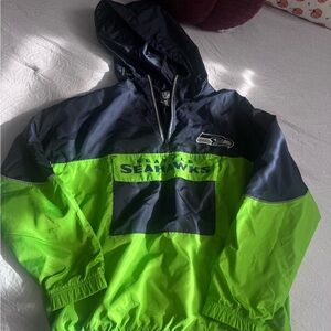 Seahawks Green and Blue Jacket